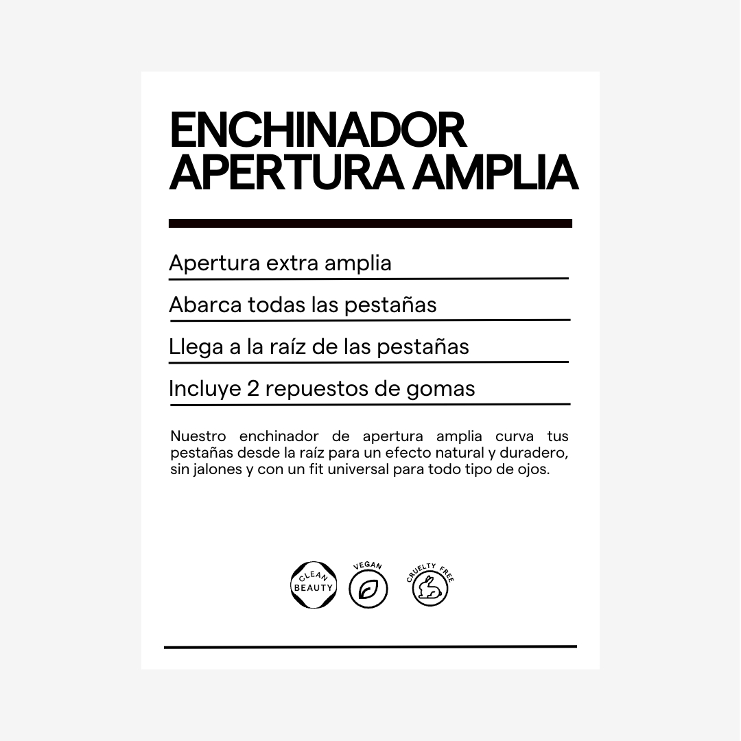 ENCHINADOR EXTRA WIDE OPENING (RIZADOR DE PESTA&Ntilde;AS)